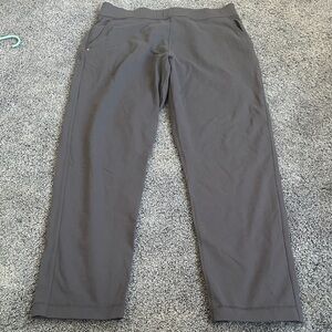 Women's Charcoal Straight Leg Yoga Pants